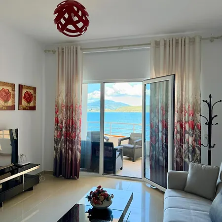 Red Infinity Seaview 公寓 Sarandë